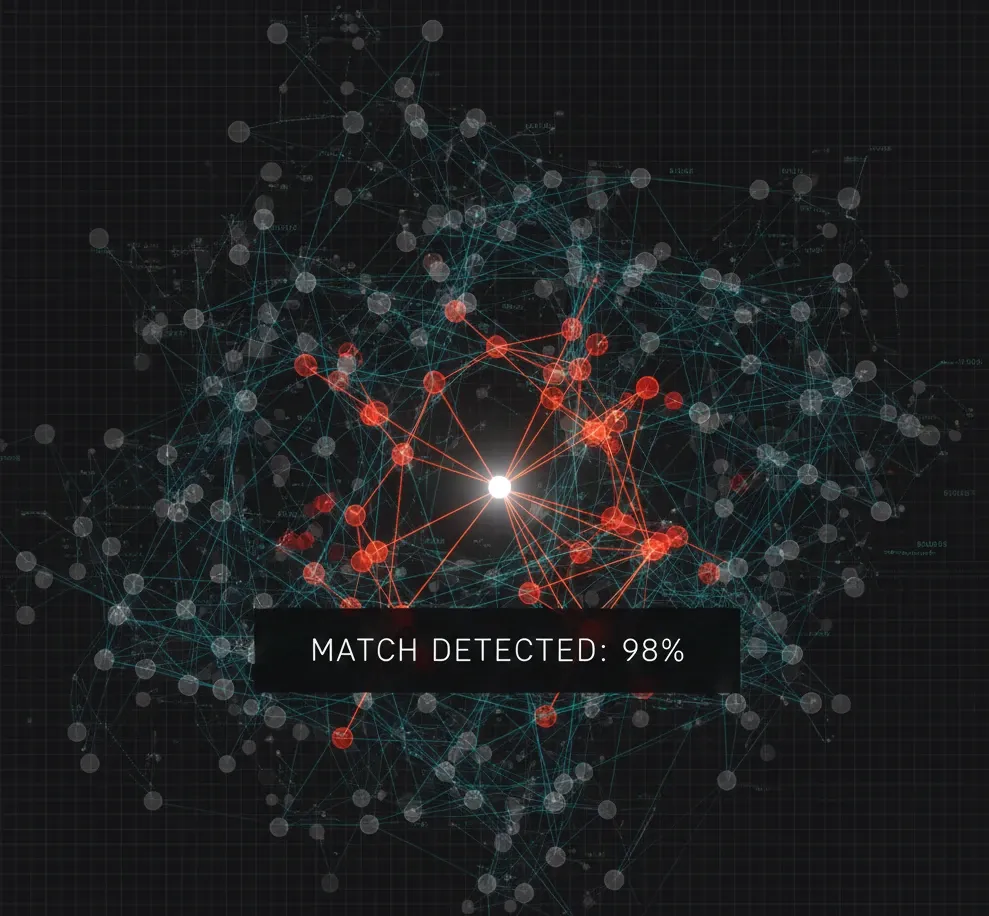 Diagram showing how AI Judgment Infrastructure verifies venture capital deal flow using the Clarity Framework